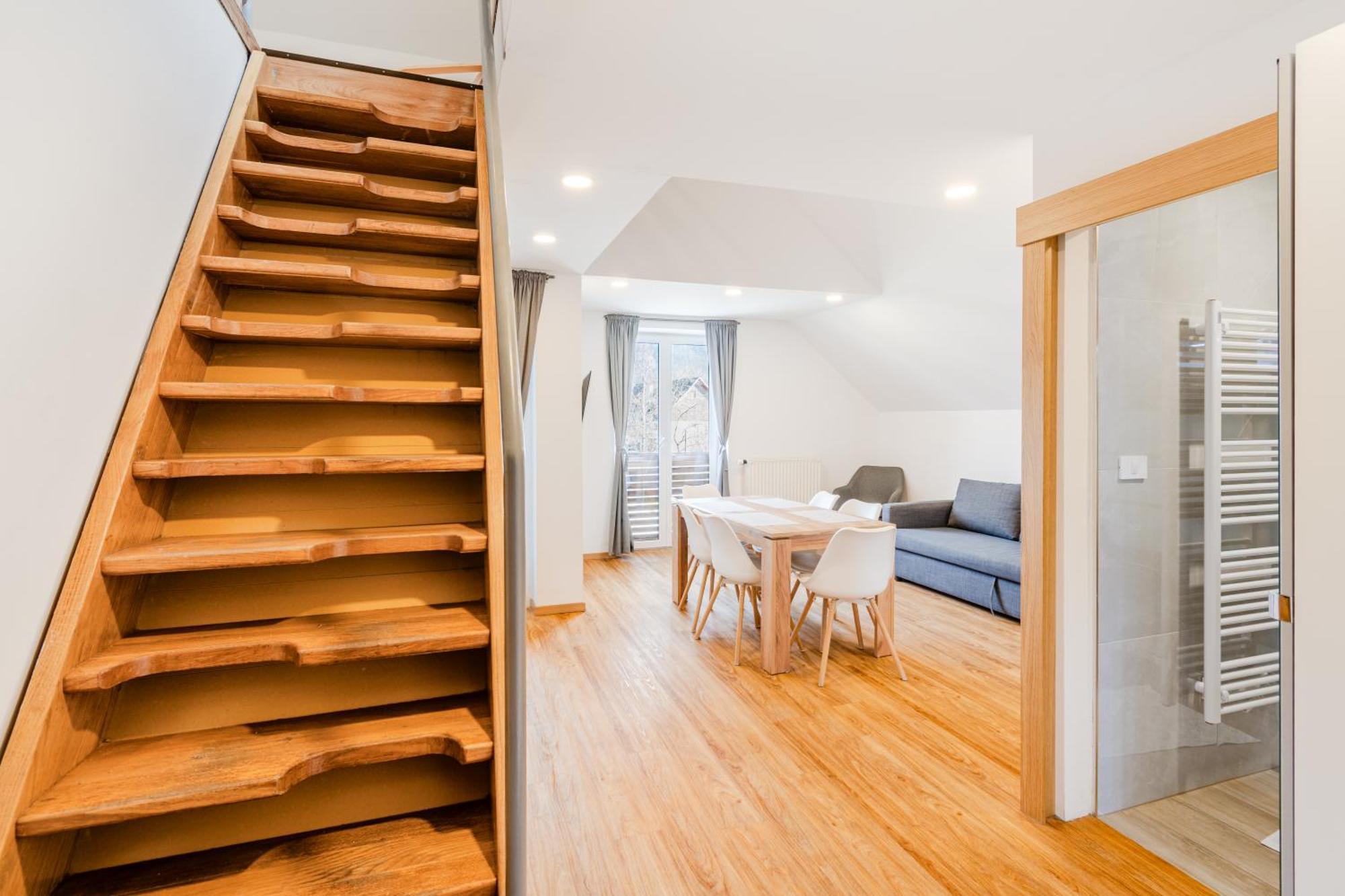 Apartments Skok With Rafting And Free Parking Бовец Номер фото